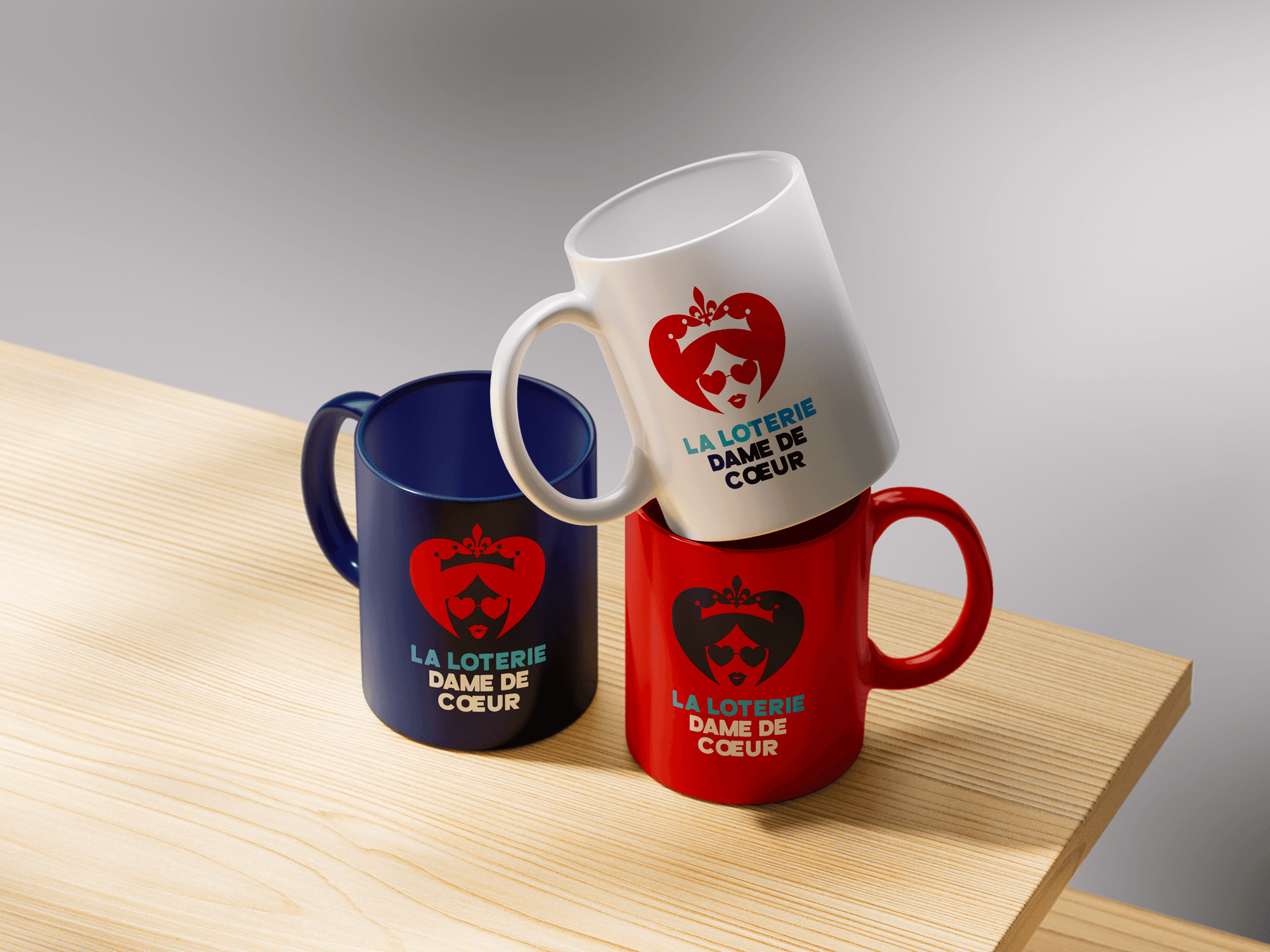 Branded mug mockup
