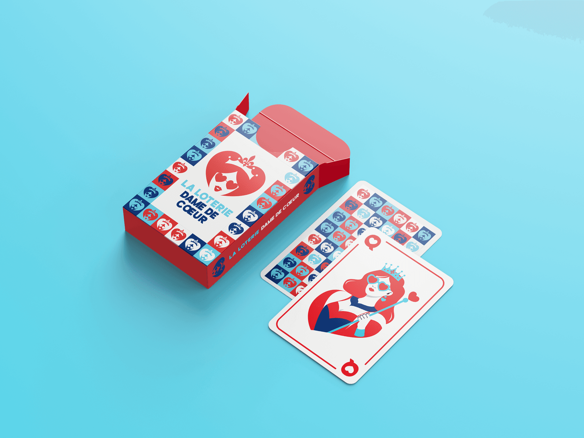 The Heart Queen — core character illustration