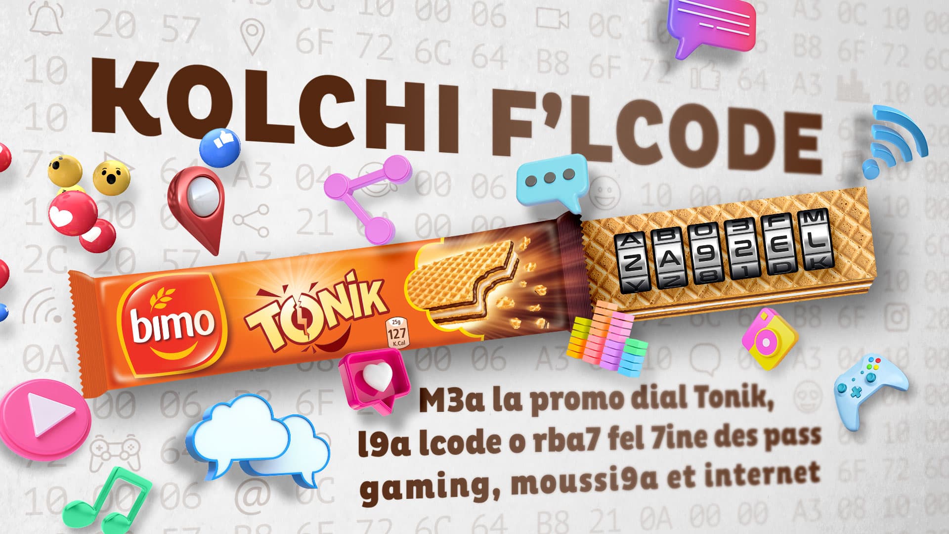 TONIK giveaway key visual 3